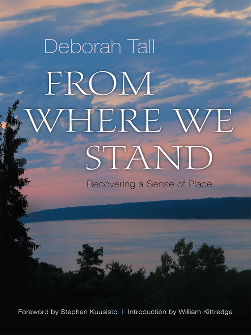 Title details for From Where We Stand by Deborah Tall - Available